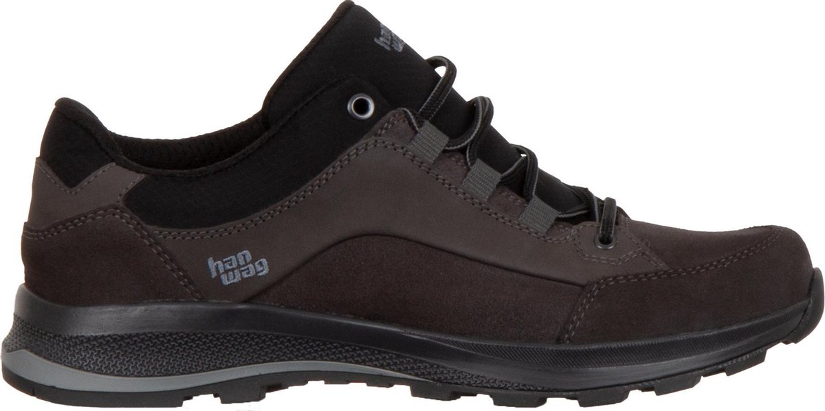 Hanwag Banks Low LL Wandelschoenen Heren Asphalt 41.5 Zwart