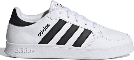 Adidas Breaknet Sneakers Wit/Zwart Kinderen - Back To School - Maat 33