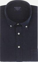 Steppin' Out Spring 2021  Linnen Button-down Shirt Mannen - Regular Fit - Linnen - Blauw (L)