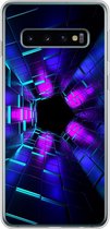 Samsung Galaxy S10 - Smart cover - Transparant - Patroon