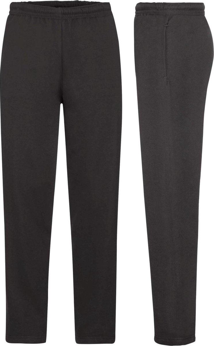 Senvi Men's Straight Leg Sweatpants/Joggingbroek Black XL