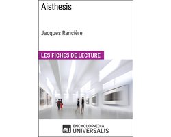 Aisthesis de Jacques Rancière