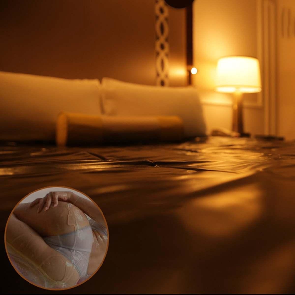 ♛Queen-Toys® Waterproof laken - PVC laken - Laken voor seks - Inclusief Gag 