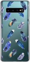 Samsung Galaxy S10 - Smart cover - Transparant - Veren