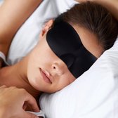 Professor Q - Slaapmasker - Zijden Slaapmasker - Verstelbaar Oog Masker Slaap – Zijde Zwart Nachtmasker - Ooglapje - Oogkapje - Slaapbril