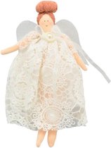 Engel Beschermengel Sannie kanten jurk polyester 25 cm