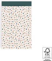 House Of Products Cadeauverpakking - Inpakzakken - Confetti - 12 x 19 cm - 10 stuks