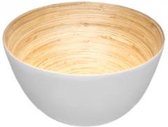 Secret de Gourmet - Slakom/voedsel serveerschaal - bamboe - D30/H10 cm