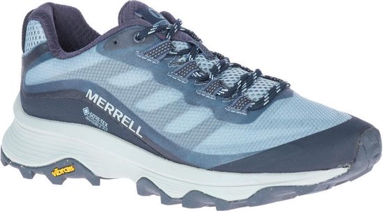 Merrell J066856 MOAB SPEED GTX - Dames wandelschoenenWandelschoenen - Kleur: Blauw - Maat: 42