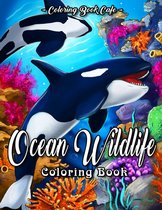 Ocean Wildlife Coloring Book - Coloring Book Cafe - Kleurboek voor volwassenen