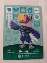 Amiibo animal crossing new horizons origineel Eu sterling 048 kaart