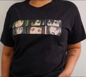 Face the Anime T-shirt Black Size S - Bedrukte T-shirts - ANIME - All Sizes - Trippin Balls