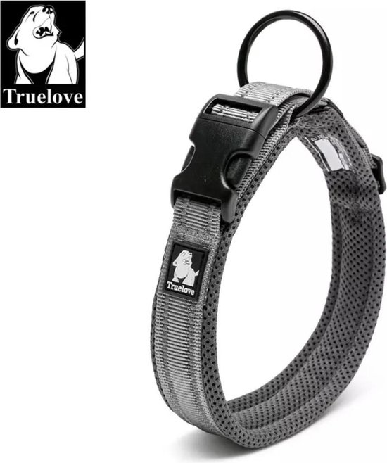 Col Truelove - Collier - Collier pour Chiens - Collier cervical pour chiens gris -XXXL 60-65 CM