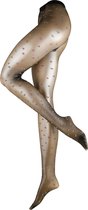 FALKE Small Rose Dames Panty - Zwart - Maat L