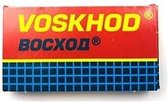 Voskhod Double edge blades - Teflon Coated Double Edge Blades (5 st) - Scheermesjes - Double edge scheermesjes