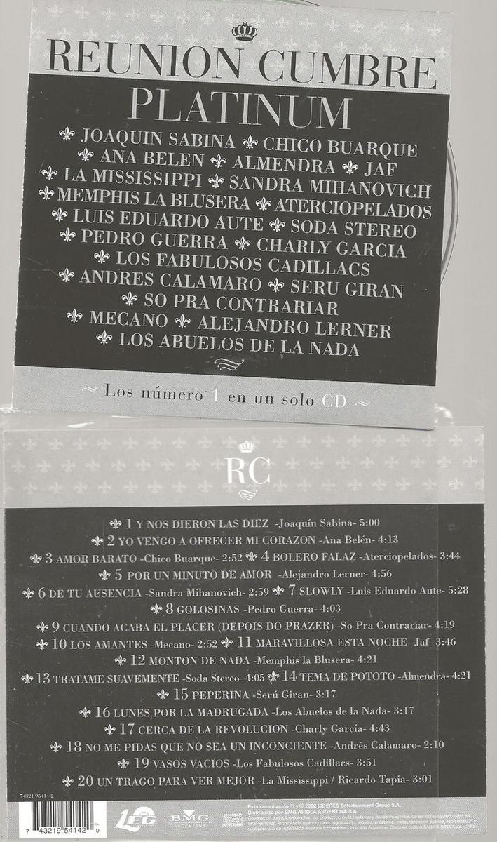 Reunion Cumbre Platinum