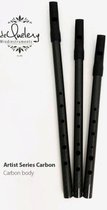 deQuelery Artist-Series High D Tin Whistle - carbon