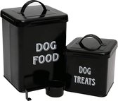 Voercontainer en snack container voor hond