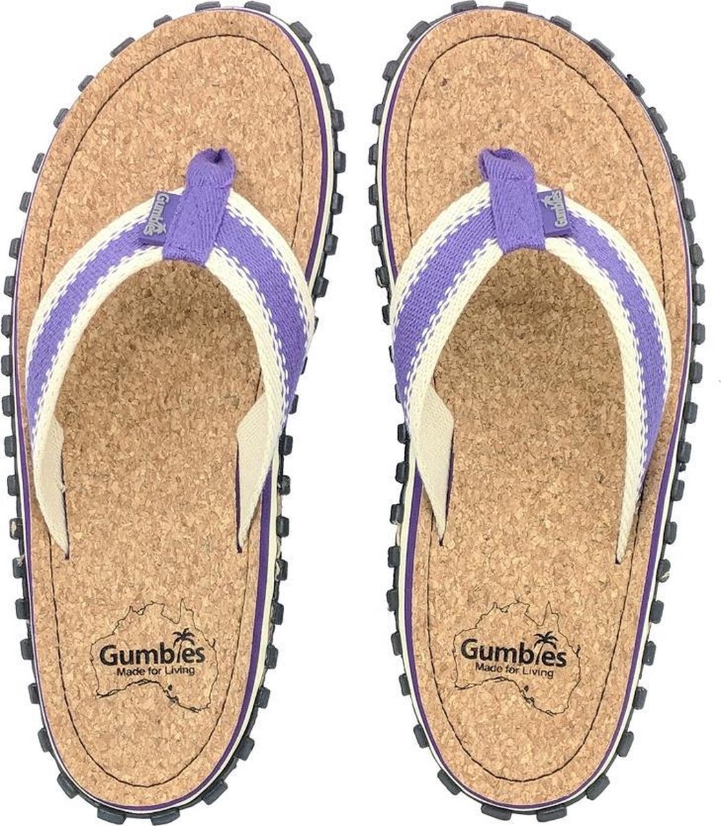 Gumbies | Corker | Teenslippers | Unisex | Purple | Maat 42