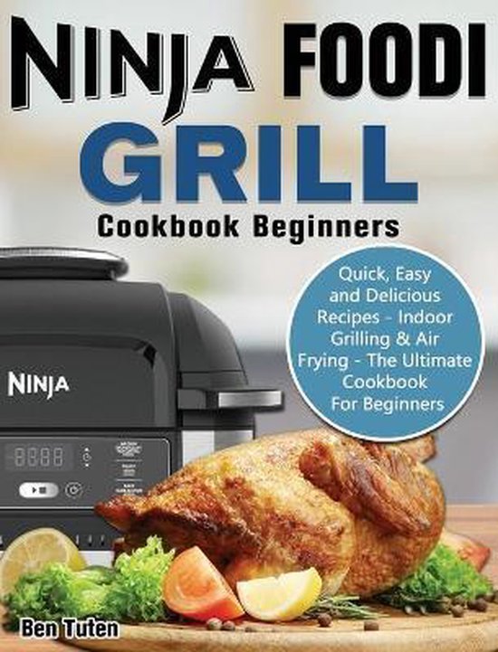 Ninja Foodi Grill Cookbook Beginners - cover
