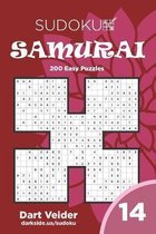 Sudoku Samurai - 200 Easy Puzzles 9x9 (Volume 14)