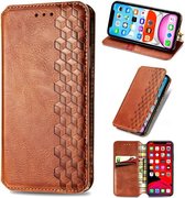 Luxe PU Lederen Wallet Case Geschikt Voor Apple iPhone 11 Pro - Portemonnee Book Case Flip Cover Hoesje Met Multi Stand Functie - Kaarthouder Card Case Beschermhoes Sleeve Met Pasj