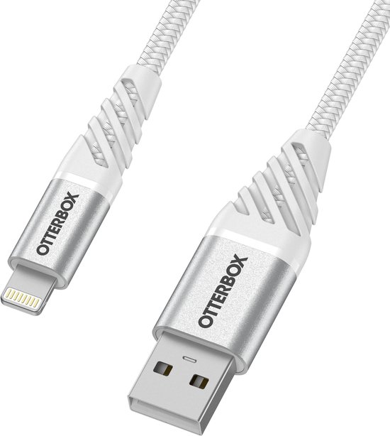 USB vers Apple Lightning' OtterBox Premium - 1M - Wit
