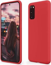 Samsung S20 Hoesje | Soft Touch | Microvezel | Siliconen | TPU | S20 (2020) | S20 (2020) Hoesje Samsung | Cover S20 (2020) | S20 Case | Samsung S20 (2020) Case | Samsung S20 (2020) Cover | Sa