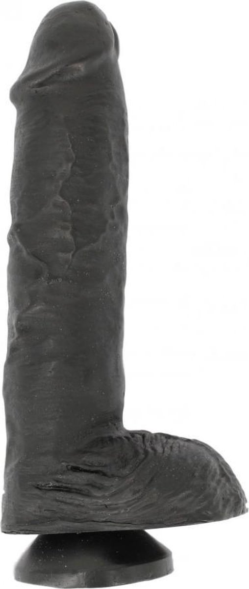 Goedkoopste XXLTOYS - Sean - Dildo - Inbrenglengte 20 X 5.5 cm - Black - Uniek Design Realistische Dildo – Stevige Dildo – voor Diehards only - Made in Europe