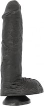 XXLTOYS - Sean - Dildo - Inbrenglengte 20 X 5.5 cm - Black - Uniek Design Realistische Dildo – Stevige Dildo – voor Diehards only - Made in Europe
