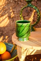 Marokkaans keramieken beker | koffiebeker | mokken