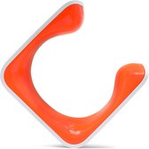 Clug MTB XL Fiets Clip voor de muur - Wit/Oranje