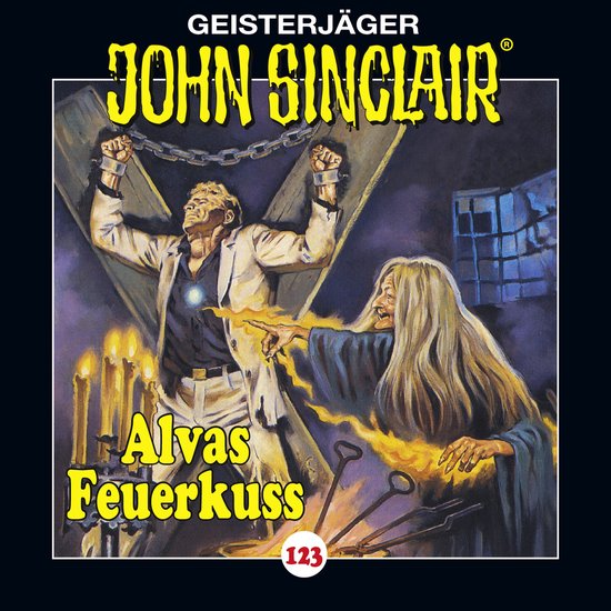 John Sinclair, Folge 123: Alvas Feuerkuss - cover