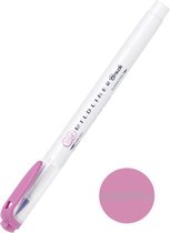 Zebra Mildliner Brush Pen - Mild Magenta Set van 2
