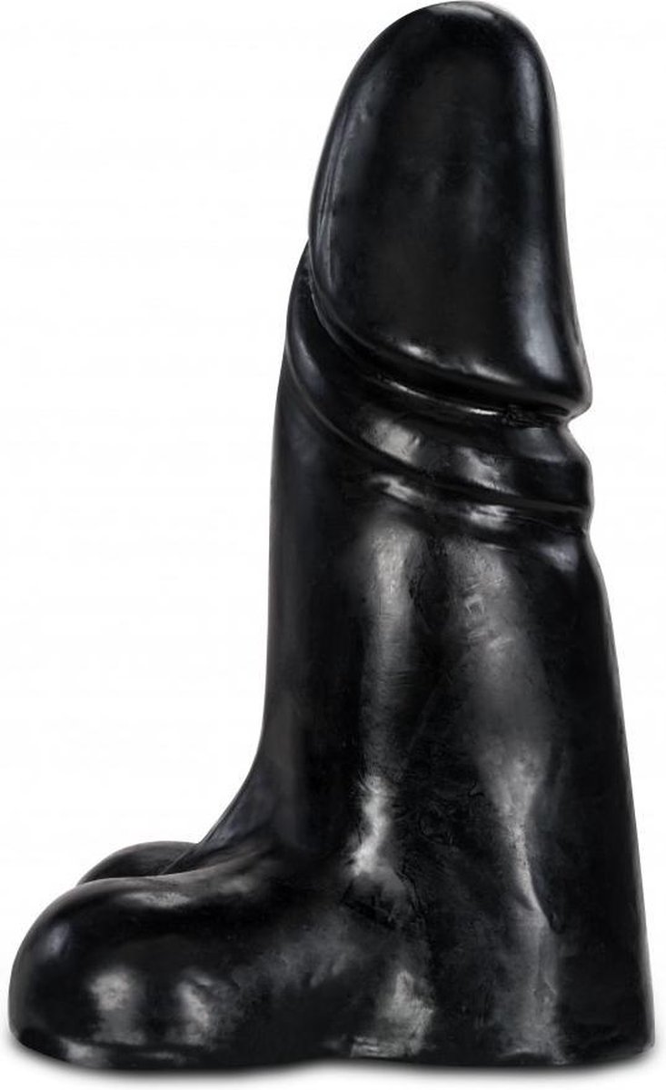 Goedkoopste XXLTOYS - Wallace - XXL Dildo - Inbrenglengte 28 X 11 cm - Black - Uniek Design Realistische Dildo – Stevige Dildo – voor Diehards only - Made in Europe