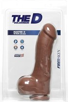 The D - Master D - 12 Inch w Balls Firmskyn - Caramel - Realistic Dildos