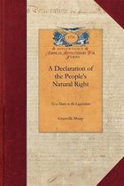 A Declaration of the People's Natural Right