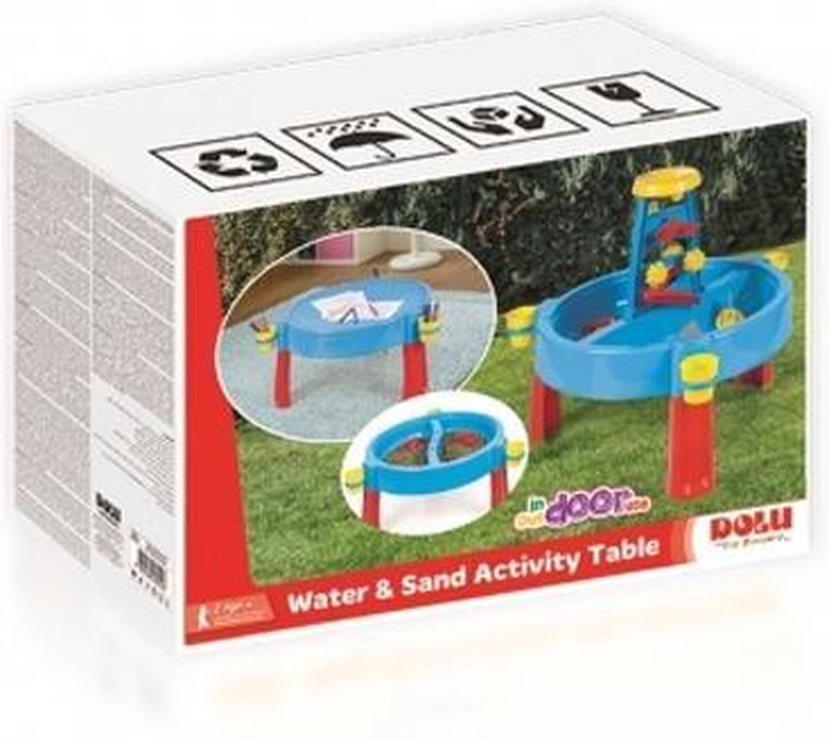 Dolu Zandtafel met Deksel - Zandtafel en Watertafel - Speelgoed - Binnen & Buiten — afbeelding 9