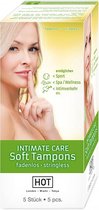 HOT INTIMATE CARE Soft Tampons - Green Box - 5 pcs - Intimate Care