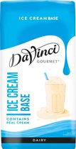 DaVinci Gourmet Ice Cream Base - (Soft)ijs - Vanille-ijs - Pak 1 liter