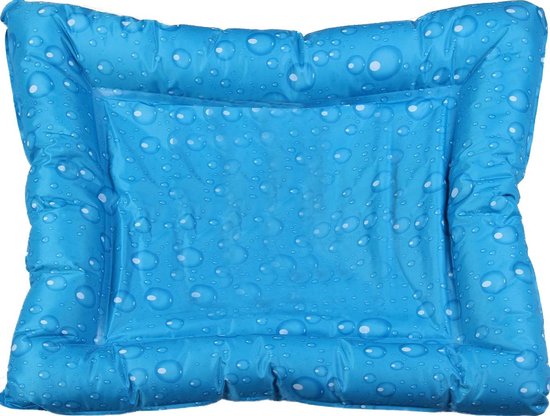 Coussin pour chien - Tapis de refroidissement - kussen Cool - bulle bleue -  Taille M:... | bol.com