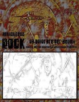 Antistress Rock da colorare per adulti: schizzi per non schizzare a tema musica e concerti