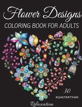 Flower Designs Coloring Book