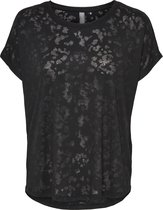 ONLY PLAY ONPMARNA LOOSE BURN OUT SS TEE Dames T-shirt - Maat M