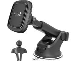 LeafU Telefoonhouders Auto Zuignap - Mobiel Houder - Autohouder Voor Raam, Dashboard & Ventilatie Luchtrooster - GSM Houder Auto - Auto Accessoires