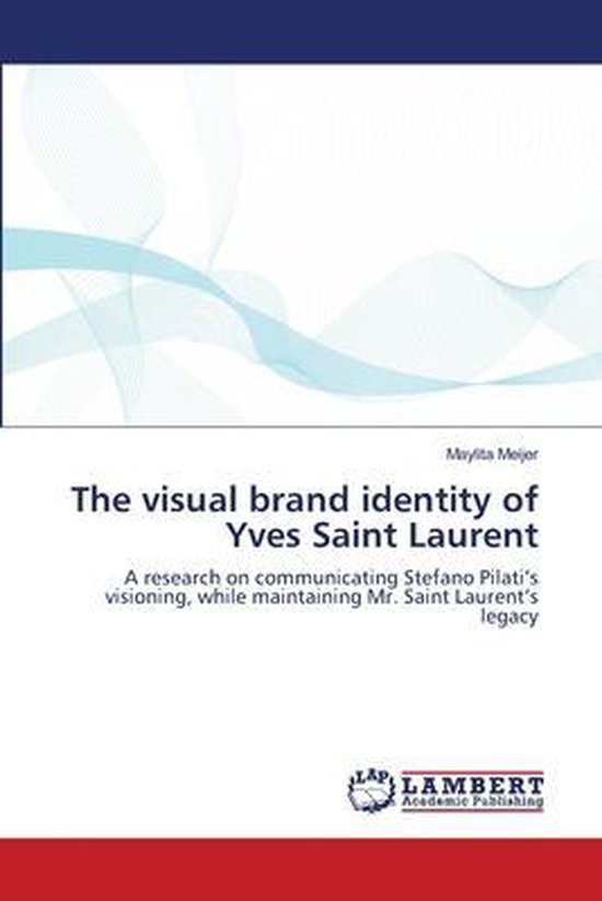 The visual brand identity of Yves Saint Laurent - cover