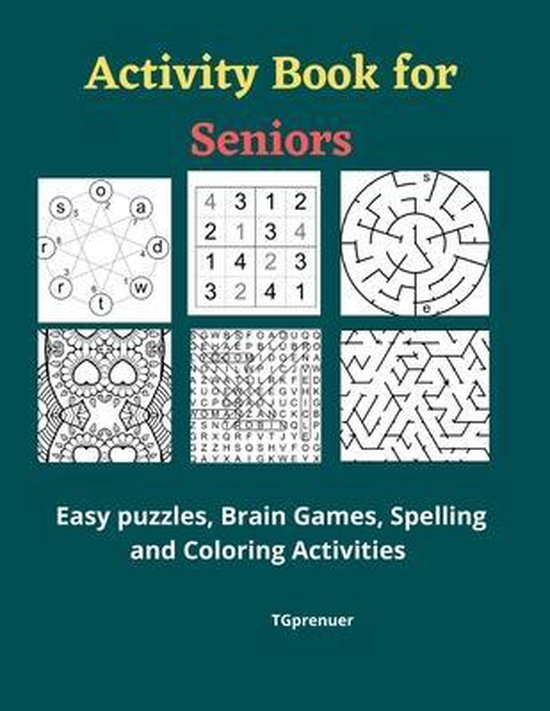 Foto: Activity book for seniors