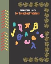 Essential Math For Preschool Toddlers