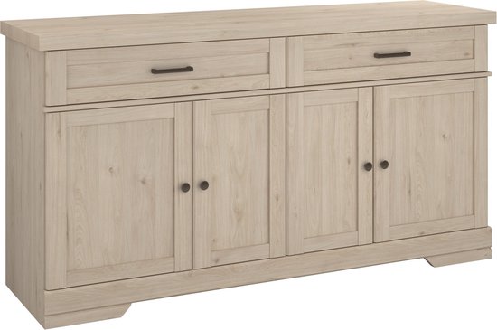 Parisot - Dressoir - Bruin - 180x50x95 cm