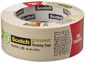 Scotch® Afplaktape Pro Paint Eco, 2050-48C, Beige, 48 mm x 50 m, 1 rol
